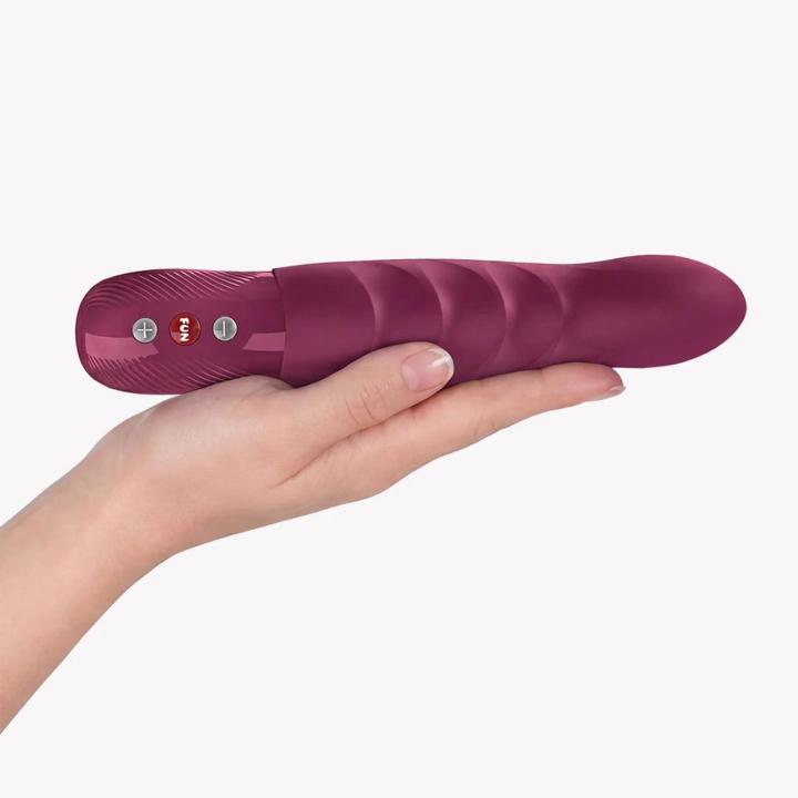 Fun Factory Stronic Deep Wine Red – masażer z ruchem posuwistym | Loris.pl