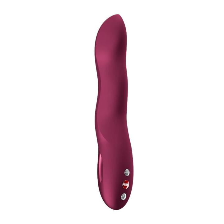 Fun Factory Stronic Wave Wine Red – Wibrator punktu G z ruchem posuwistym