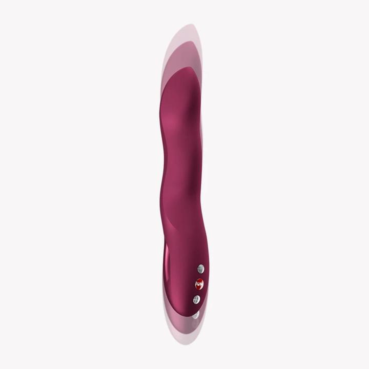 Fun Factory Stronic Wave Wine Red – Wibrator punktu G z ruchem posuwistym
