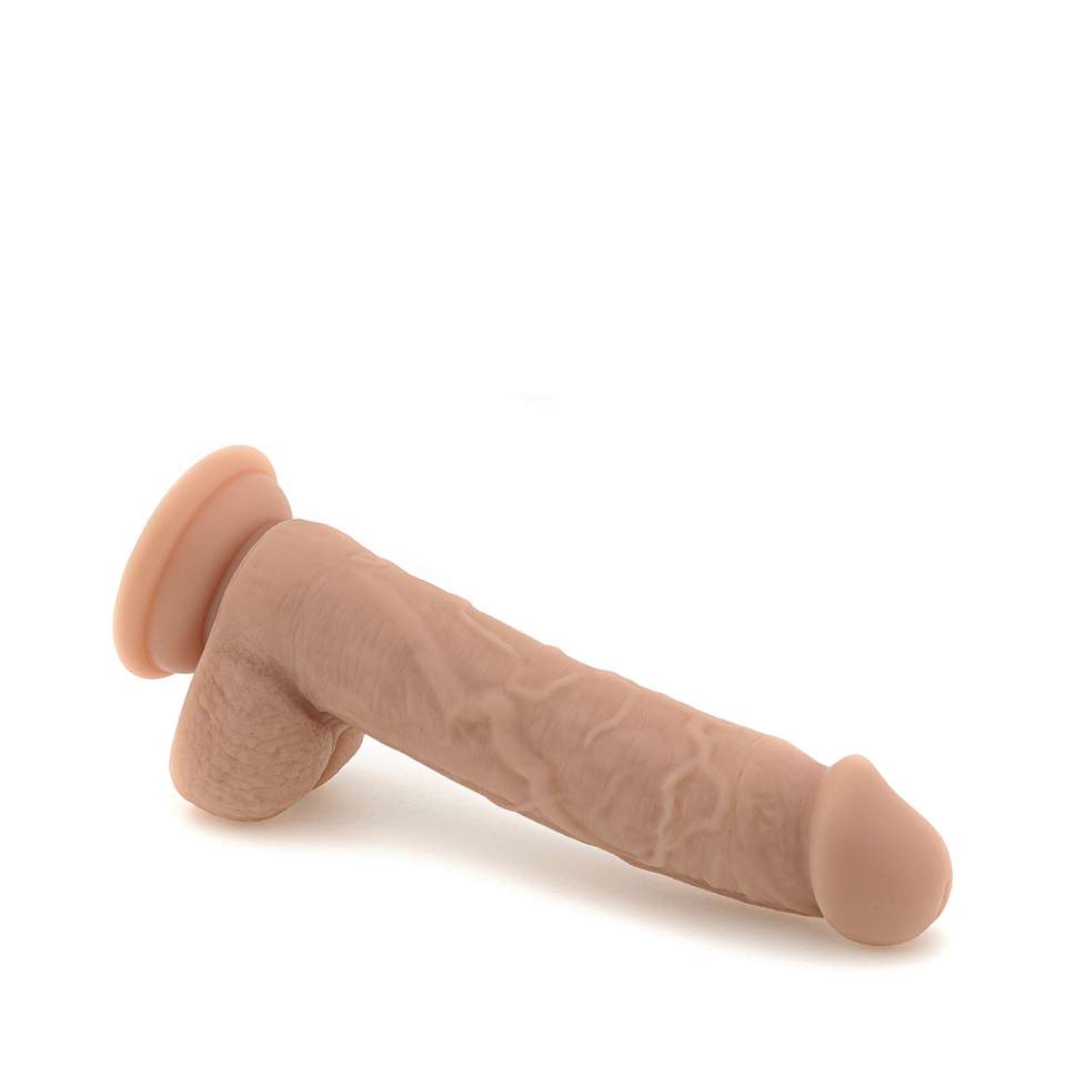 Realistyczne cieliste dildo wykonane z silikonu – 15 cm