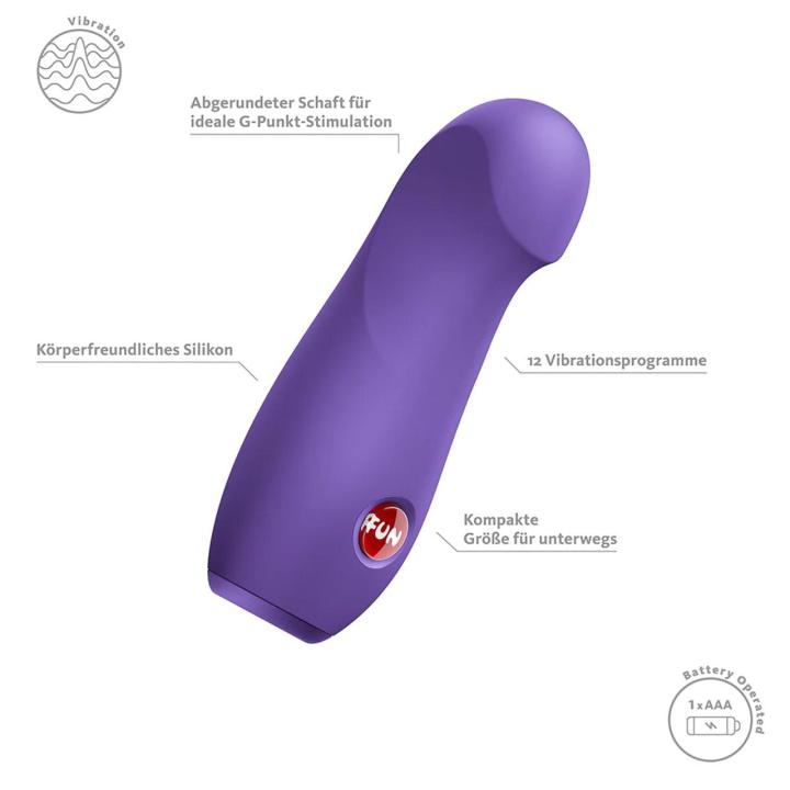 Fun Factory Stella Black Currant – mini wibrator do punktu G | Loris.pl