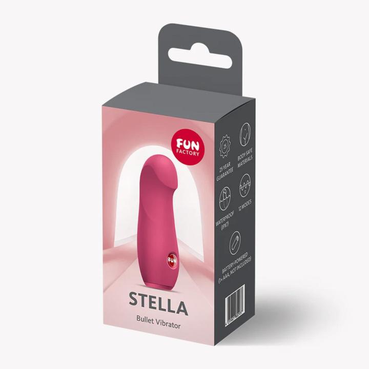Fun Factory Stella Raspberry – mini wibrator do punktu G | Loris.pl