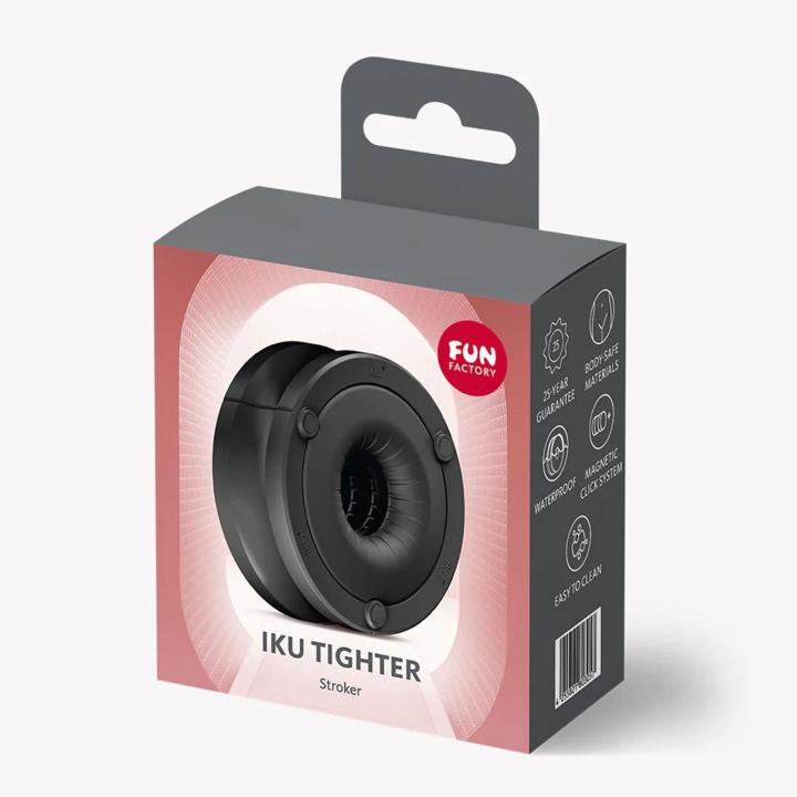 Fun Factory IKU Tighter Black – modułowy masturbator Magnetic-Click | Loris.pl