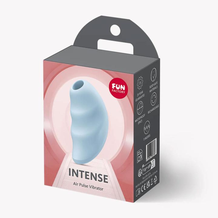 Fun Factory Intense Sky Blue – stymulator łechtaczki fale ciśnieniowe 11 trybów