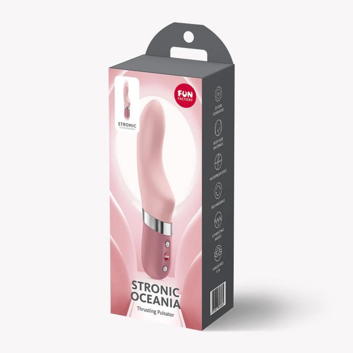 Fun Factory Stronic Oceania Soft Pink – masażer punktu G IPX7 | Loris.pl