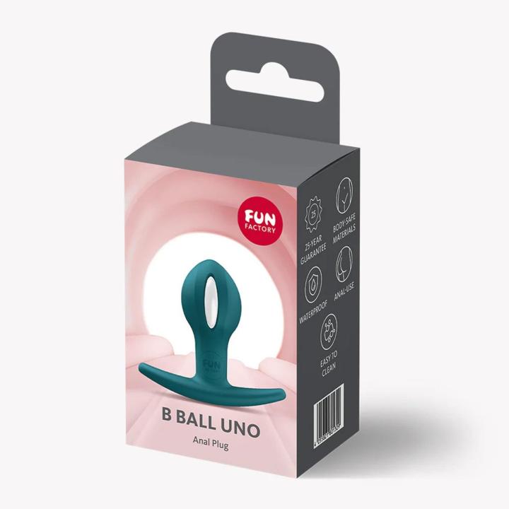 Fun Factory B Ball Uno Bottle Green – korek analny z kulką | Loris.pl
