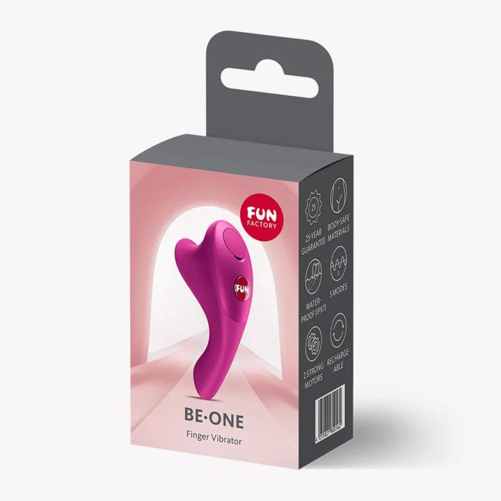 Fun Factory Be·One Magenta – mini wibrator 2 silniki, IPX7, USB‑C | Loris.pl