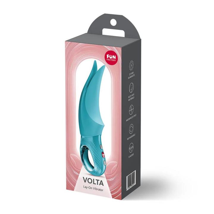 Fun Factory Volta Aquamarine – stymulator łechtaczki USB-C IPX7 | Loris.pl