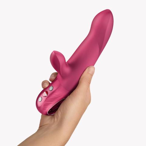 Fun Factory Bi Stronic Arc Raspberry – króliczek z ruchem posuwistym USB-C