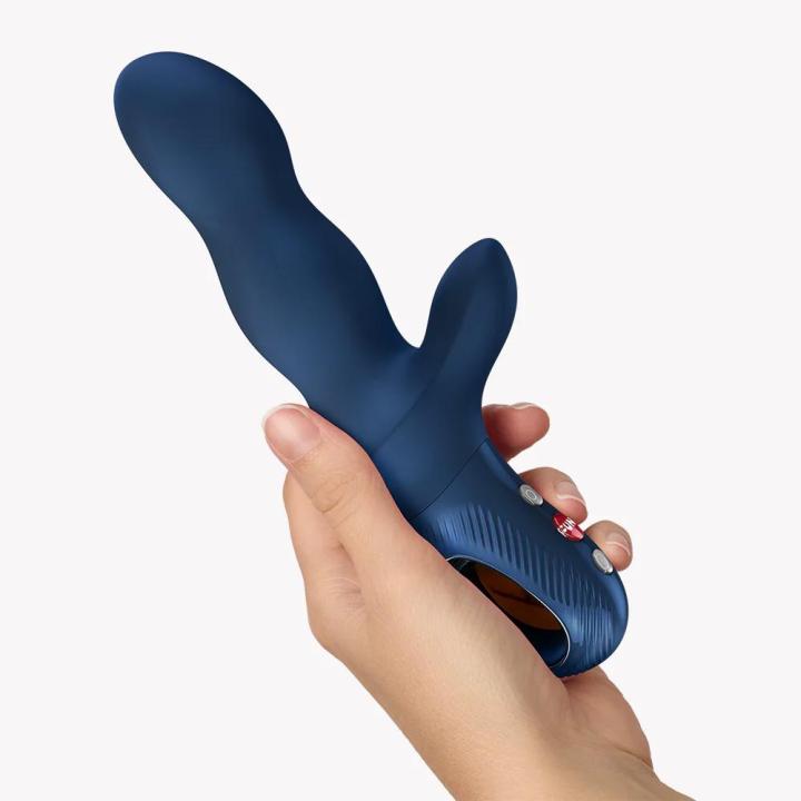 Fun Factory Bi Stronic Crave Nightblue – króliczek z ruchem posuwistym | Loris.pl