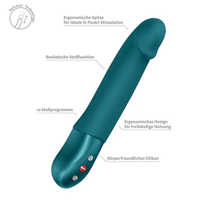 Fun Factory Stronic Real Bottle Green – pulsator do punktu G USB-C IPX7