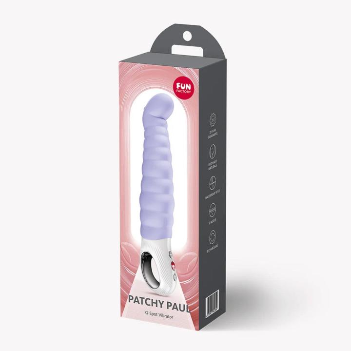 Fun Factory Patchy Paul Purple – wibrator do punktu G 12 trybów USB-C IPX7