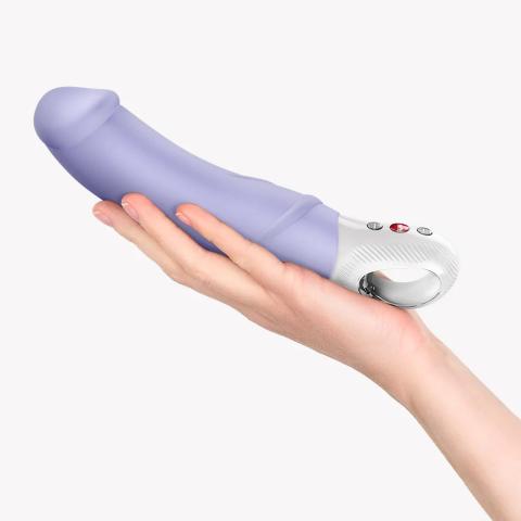 Fun Factory Big Boss Purple – realistyczny wibrator do punktu G 23 cm | Loris.pl