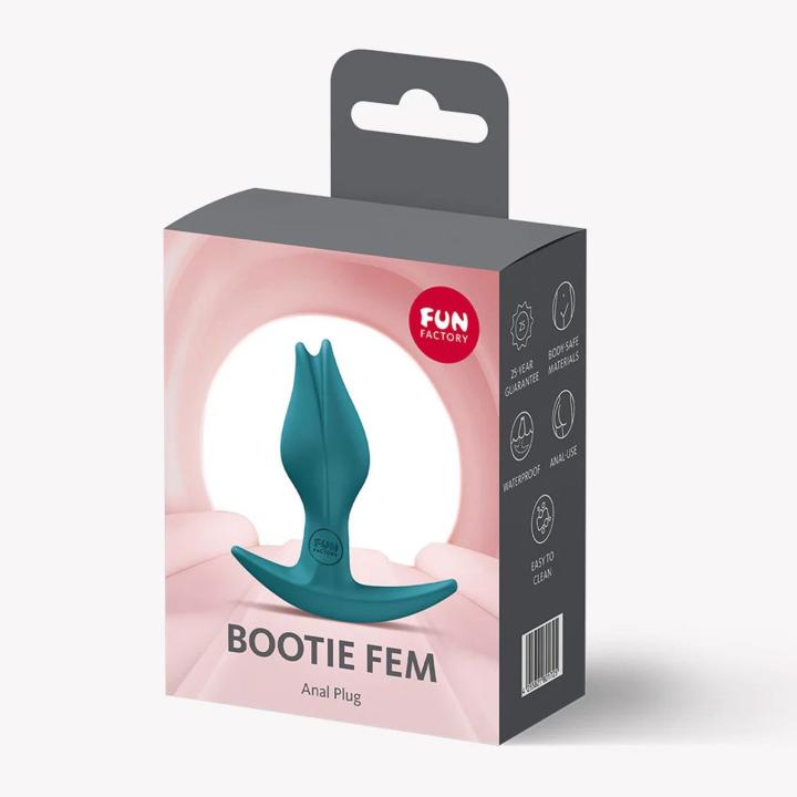 Fun Factory Bootie Fem Bottle Green – silikonowy korek analny | Loris.pl