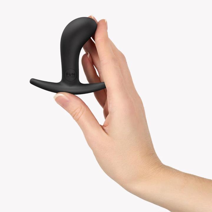 Fun Factory Bootie Black – silikonowy korek analny do prostaty | Loris.pl
