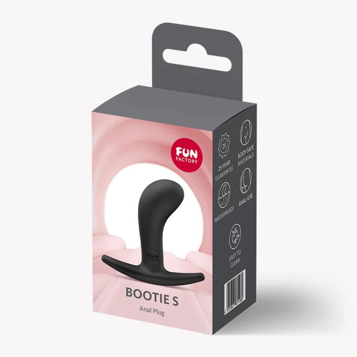 Fun Factory Bootie Black – silikonowy korek analny do prostaty | Loris.pl