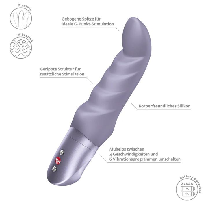 Fun Factory Abby G Light Violet – wibrator do punktu G | Loris.pl