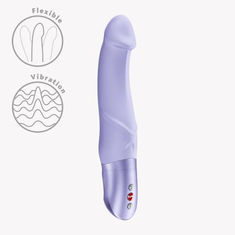 Fun Factory Mr. Boss Purple – realistyczny wibrator do punktu g xxl | Loris.pl