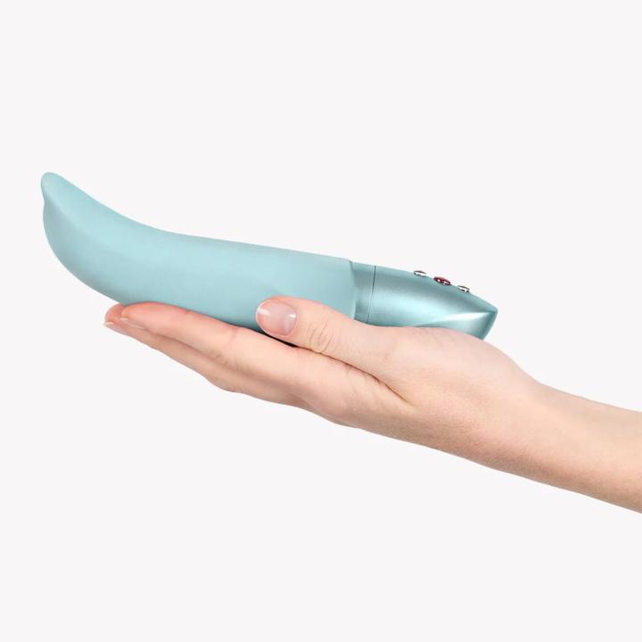Diva Dolphin Ice Blue – wibrator punktu G 10 trybów IPX7 | Loris.pl