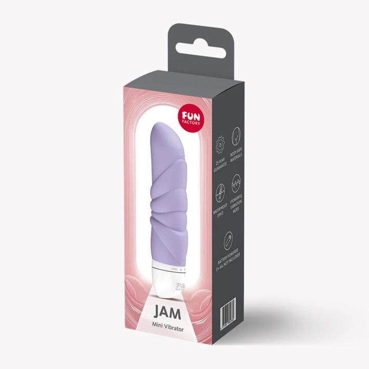 Fun Factory Jam Lavender – mini wibrator do łechtaczki | Loris.pl