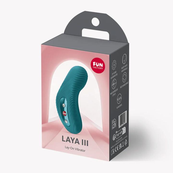 Fun Factory Laya III Bottle Green – stymulator łechtaczki, pulsacja i wibracje IPX7