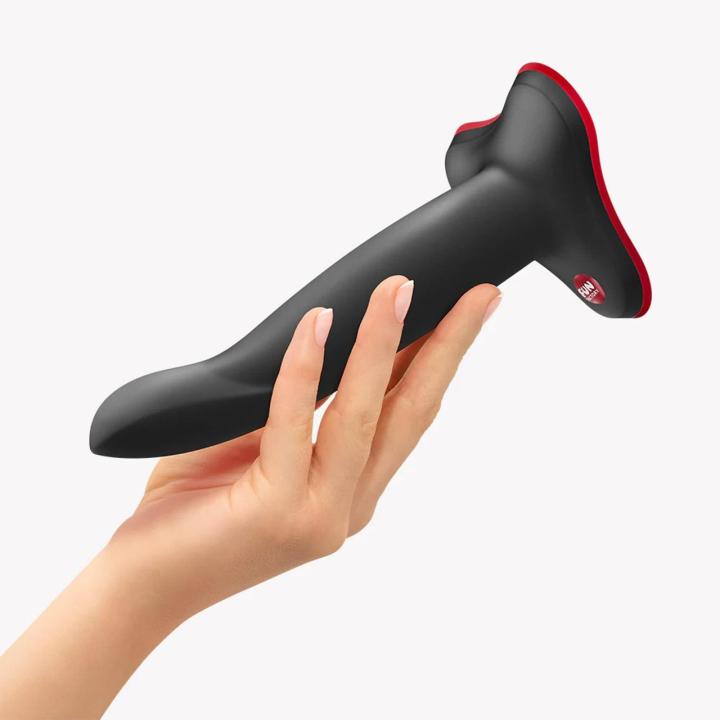 Fun Factory Limba Flex M Black – elastyczne dildo z przyssawką | Loris.pl