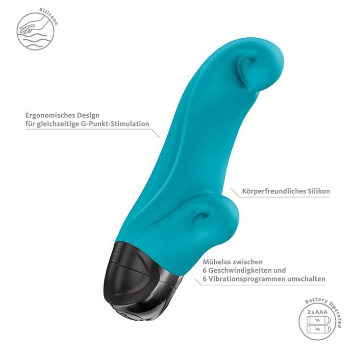 Fun Factory Ocean Aquamarine – kompaktowy wibrator do punktu G i prostaty | Loris.pl