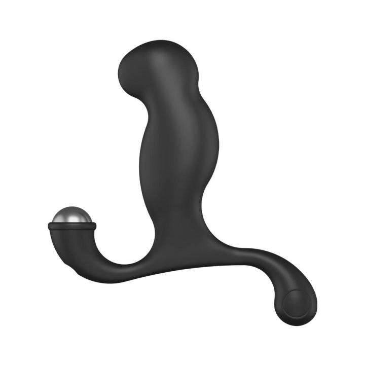 Masażer prostaty z rolką stalową i uchwytem, wodoodporny