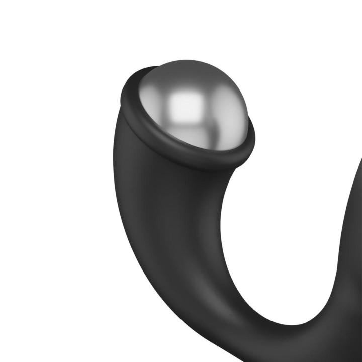 Masażer prostaty z rolką stalową i uchwytem, wodoodporny