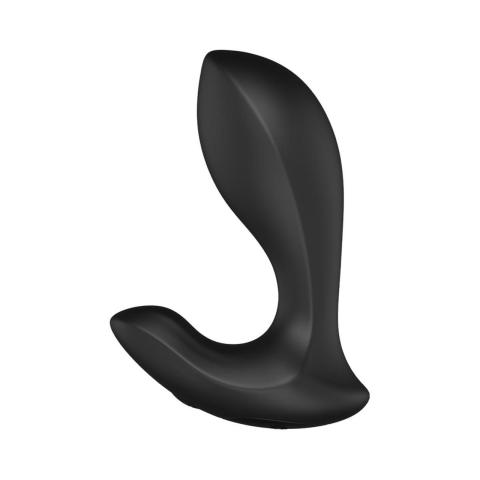 Wibrujący korek analny medium z pilotem - 6 trybów, USB, IPX7