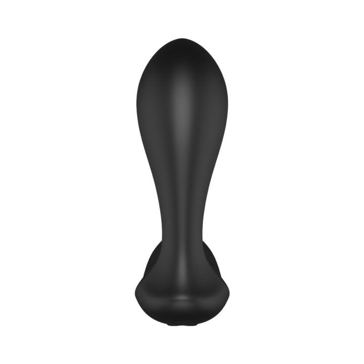 Wibrujący korek analny medium z pilotem - 6 trybów, USB, IPX7