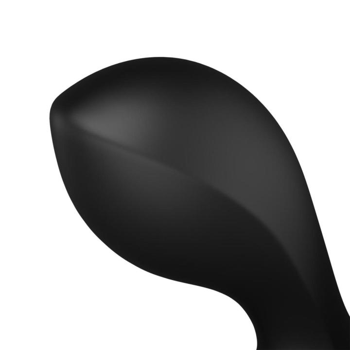 Wibrujący korek analny medium z pilotem - 6 trybów, USB, IPX7