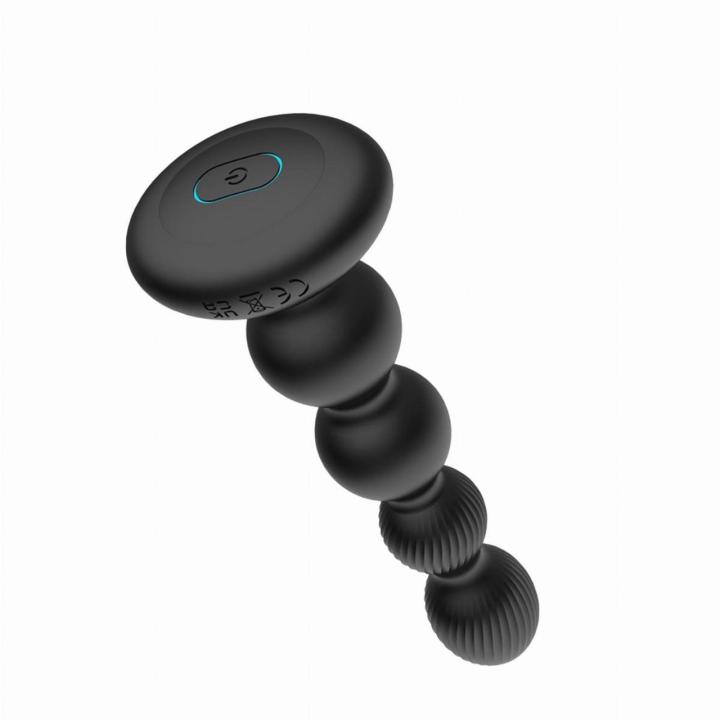 Rotujący stymulator analny z pilotem 27 trybów, silikon, USB, IPX7