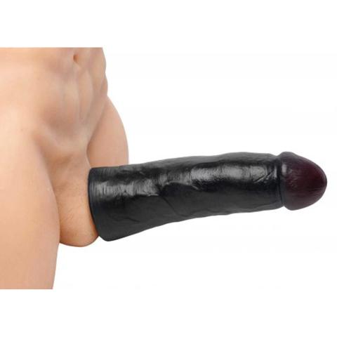 Nakładka przedłużająca na penisa XL 22,9 cm – miękka, elastyczna, realistyczna