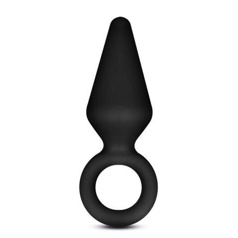 Mały plug analny z pętlą 7,6 cm – łatwa aplikacja i bezpieczne wyjmowanie