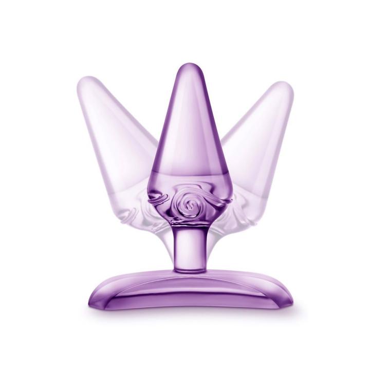 Mini plug analny fioletowy 6,9 cm dla początkujących