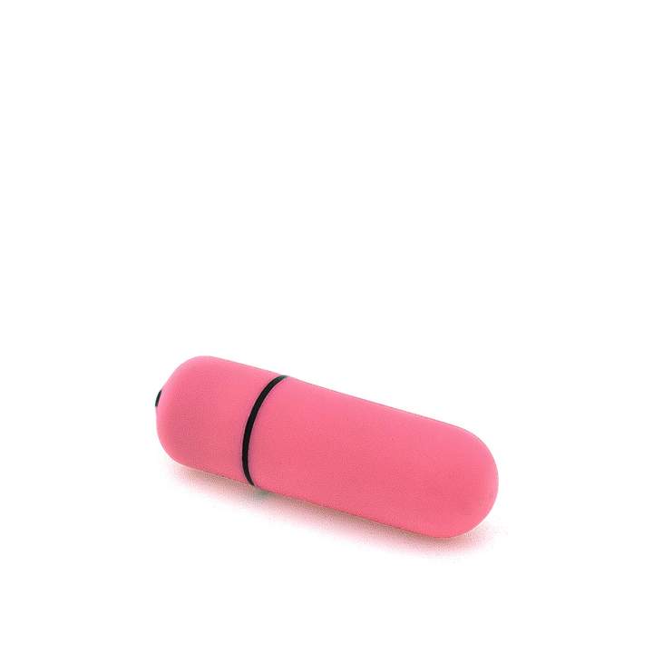 Różowy mini wibrator typu bullet wykonany z tworzywa ABS