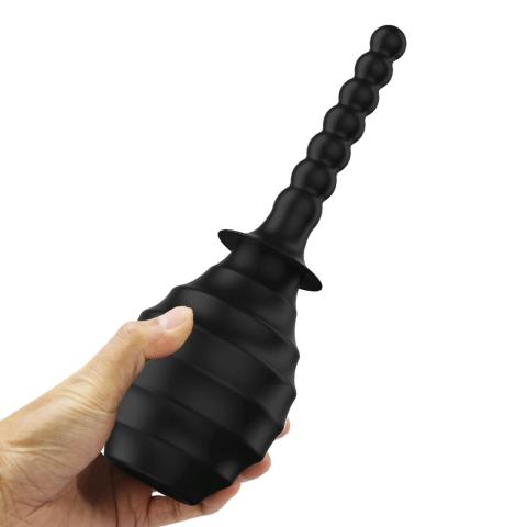 Irygacja analna 330 ml czarna – gruszka do higieny analnej