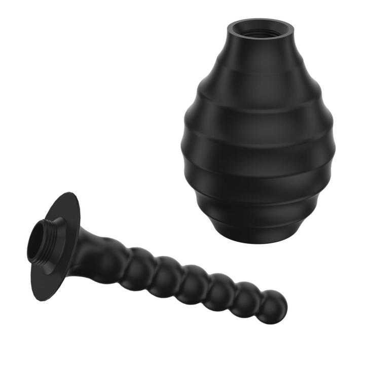 Irygacja analna 330 ml czarna – gruszka do higieny analnej
