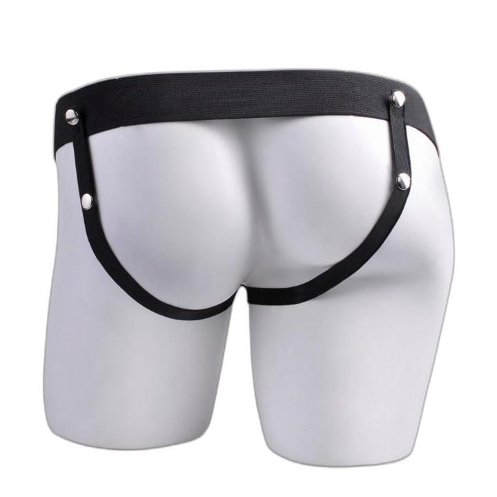 Realistyczna proteza strap-on 21,6 cm z funkcją squirt i regulowanym paskiem