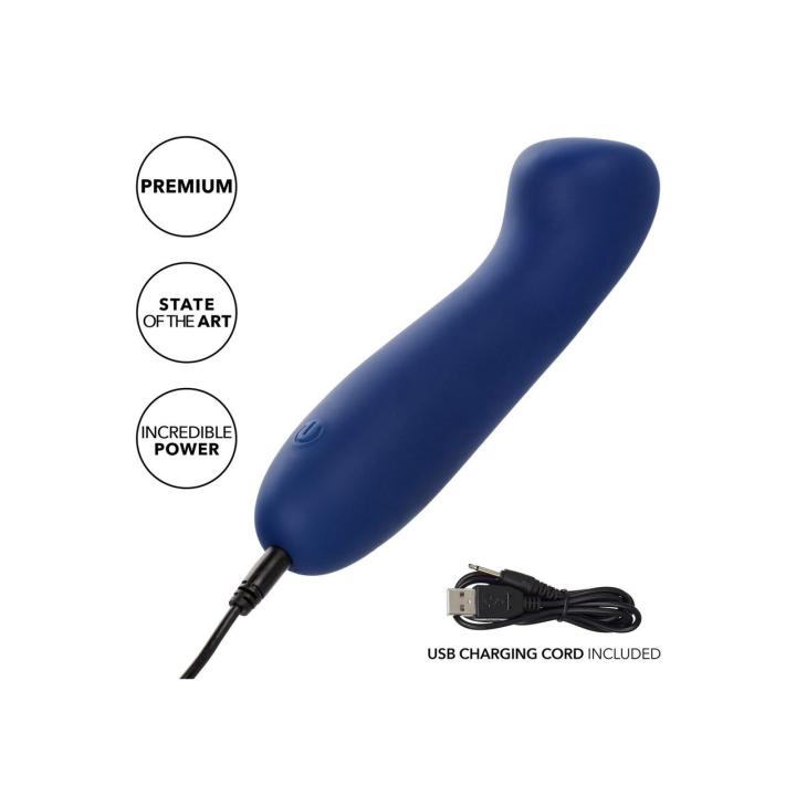 Masażer punktu G 15,25 cm IPX7, silikon, pamięć trybu, USB