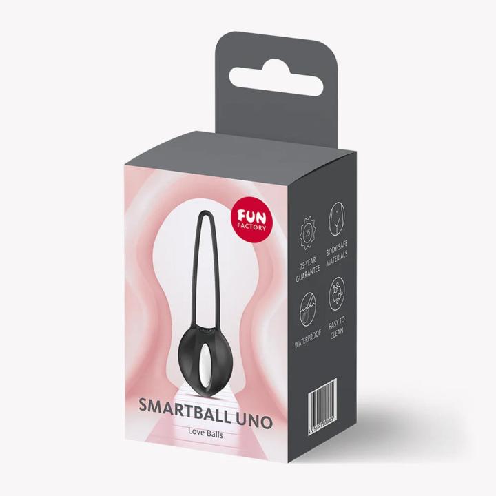 Fun Factory Smartball Uno Black – kulka gejszy do ćwiczeń Kegla | Loris.pl