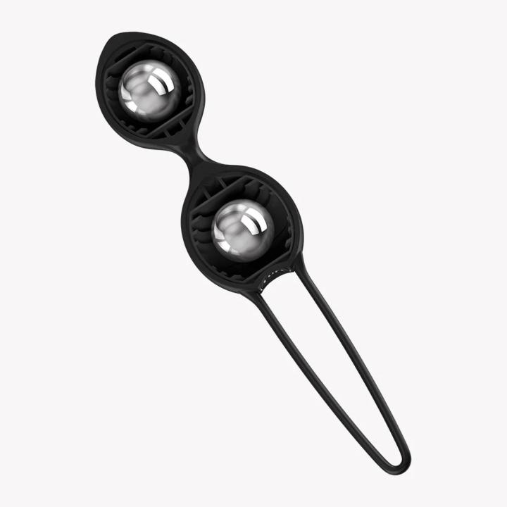 Fun Factory Smartballs Duo Black – kulki gejszy do ćwiczeń Kegla | Loris.pl
