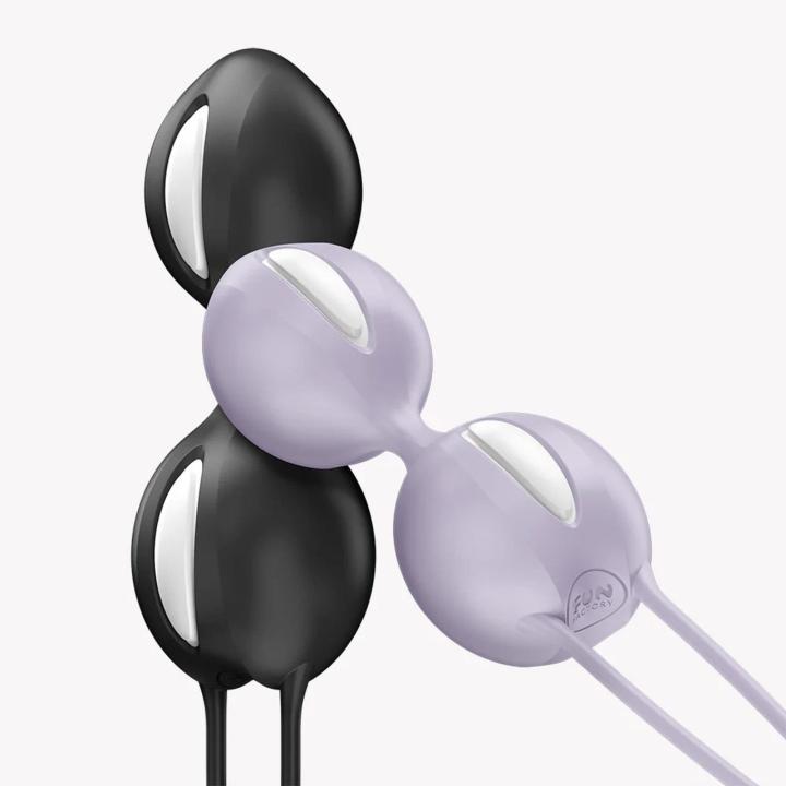 Fun Factory Smartballs Duo Black – kulki gejszy do ćwiczeń Kegla | Loris.pl