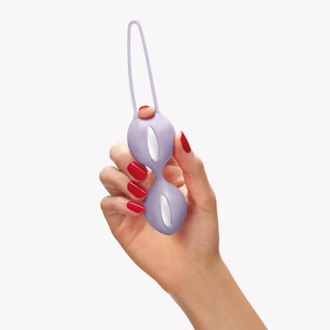 Fun Factory Smartballs Duo Lavender – kulki gejszy do ćwiczeń Kegla | Loris.pl