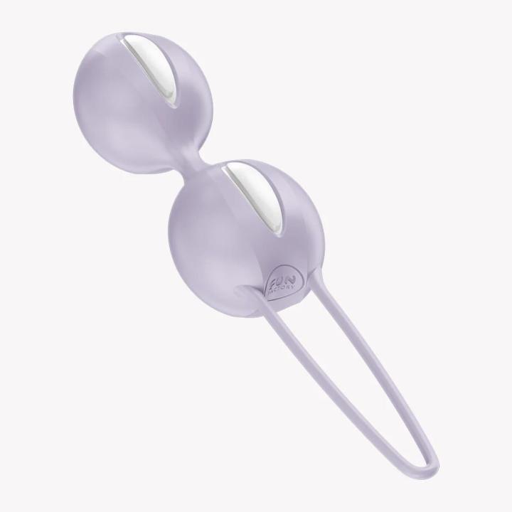 Fun Factory Smartballs Duo Lavender – kulki gejszy do ćwiczeń Kegla | Loris.pl