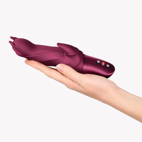 Fun Factory Darling Devil Wine Red – wibrator króliczek do punktu G | Loris.pl