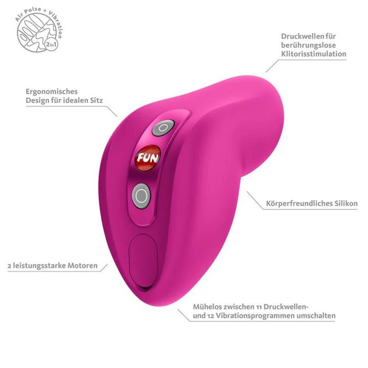 Fun Factory Allure Magenta – stymulator łechtaczki Air-Pulse + wibracje | Loris.pl