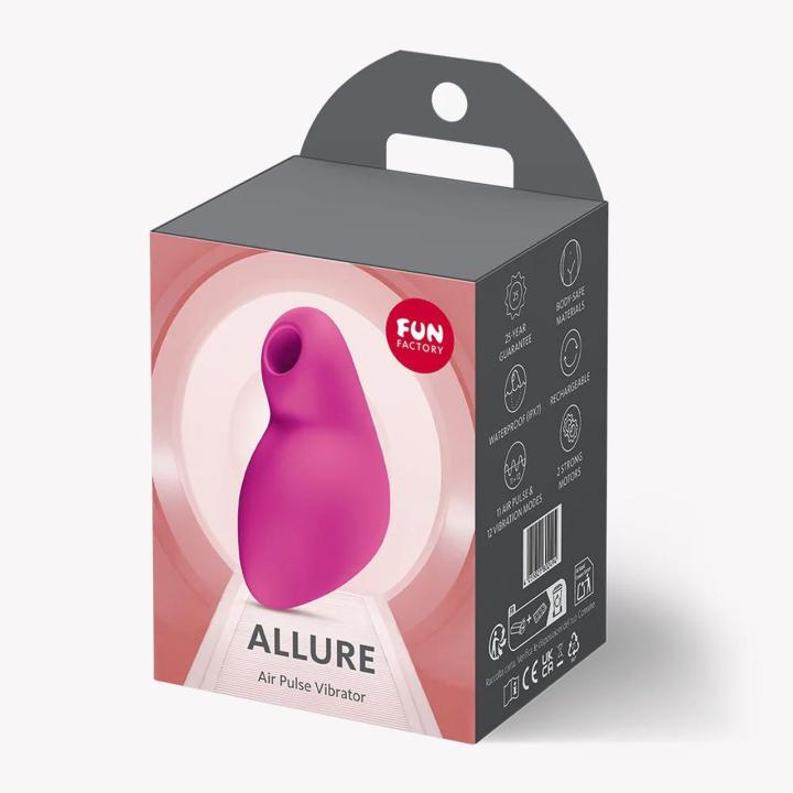 Fun Factory Allure Magenta – stymulator łechtaczki Air-Pulse + wibracje | Loris.pl