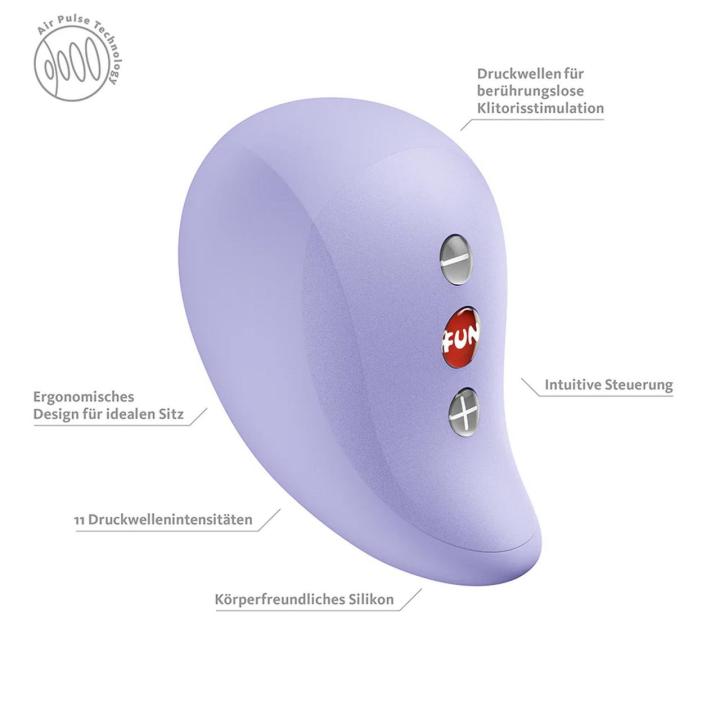 Fun Factory Essence Purple – stymulator łechtaczki Air Pulse 11 trybów IPX7